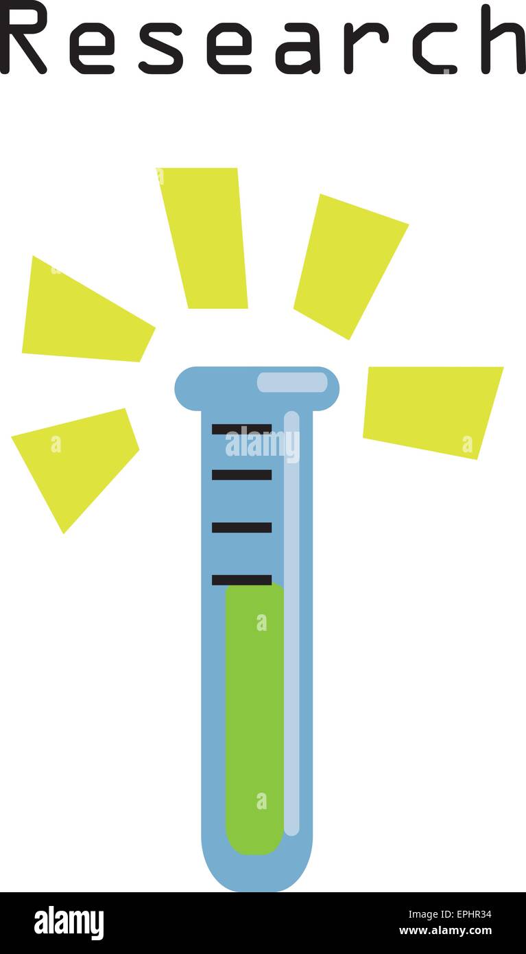 Vector illustration. Concept médical et scientifique. Illustration de Vecteur