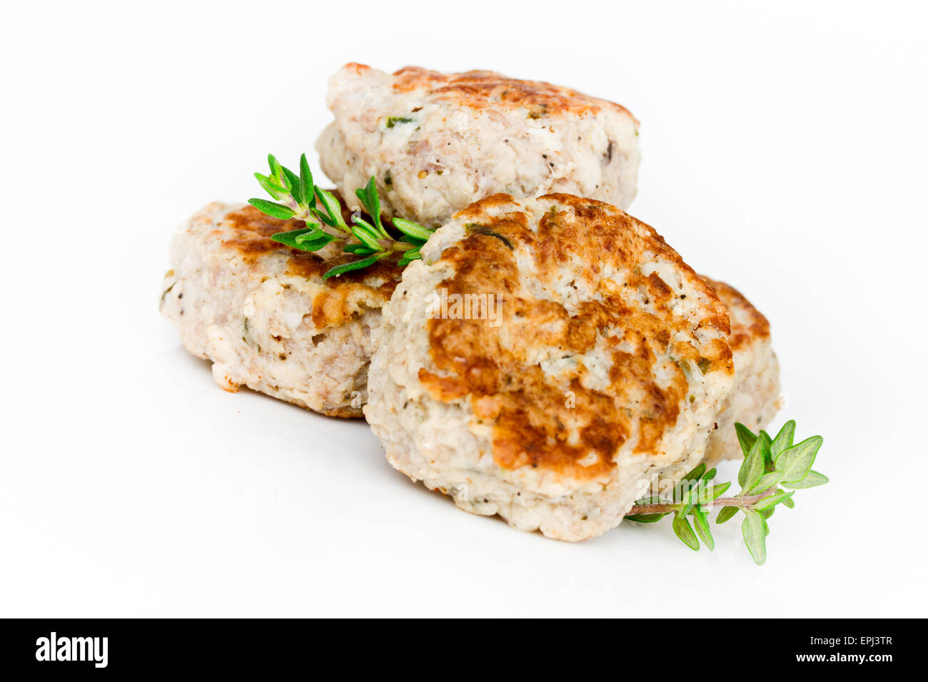 boulettes de viande Banque D'Images