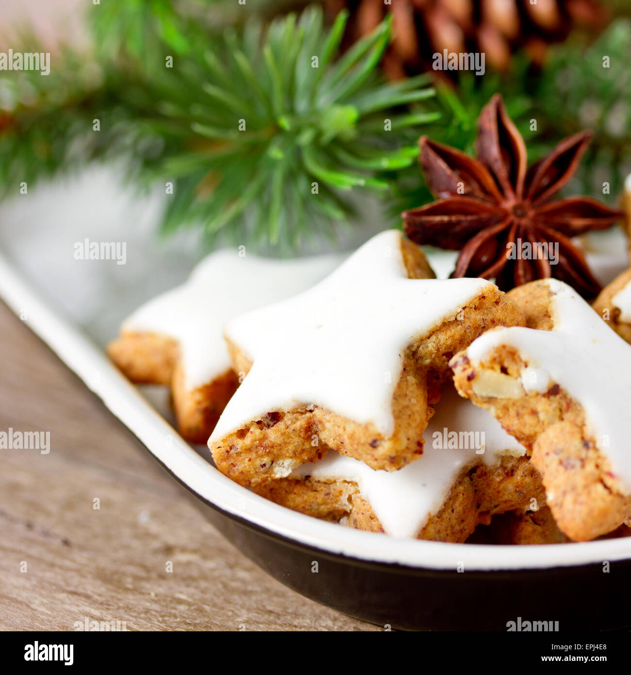 biscuits de Noël Banque D'Images