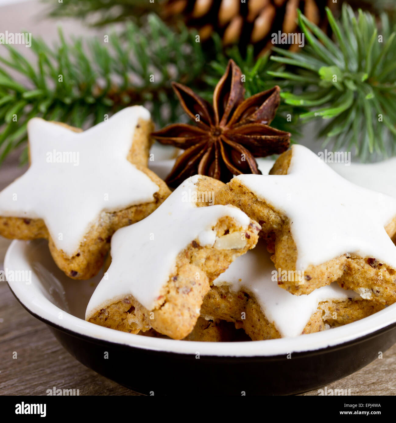 biscuits de Noël Banque D'Images