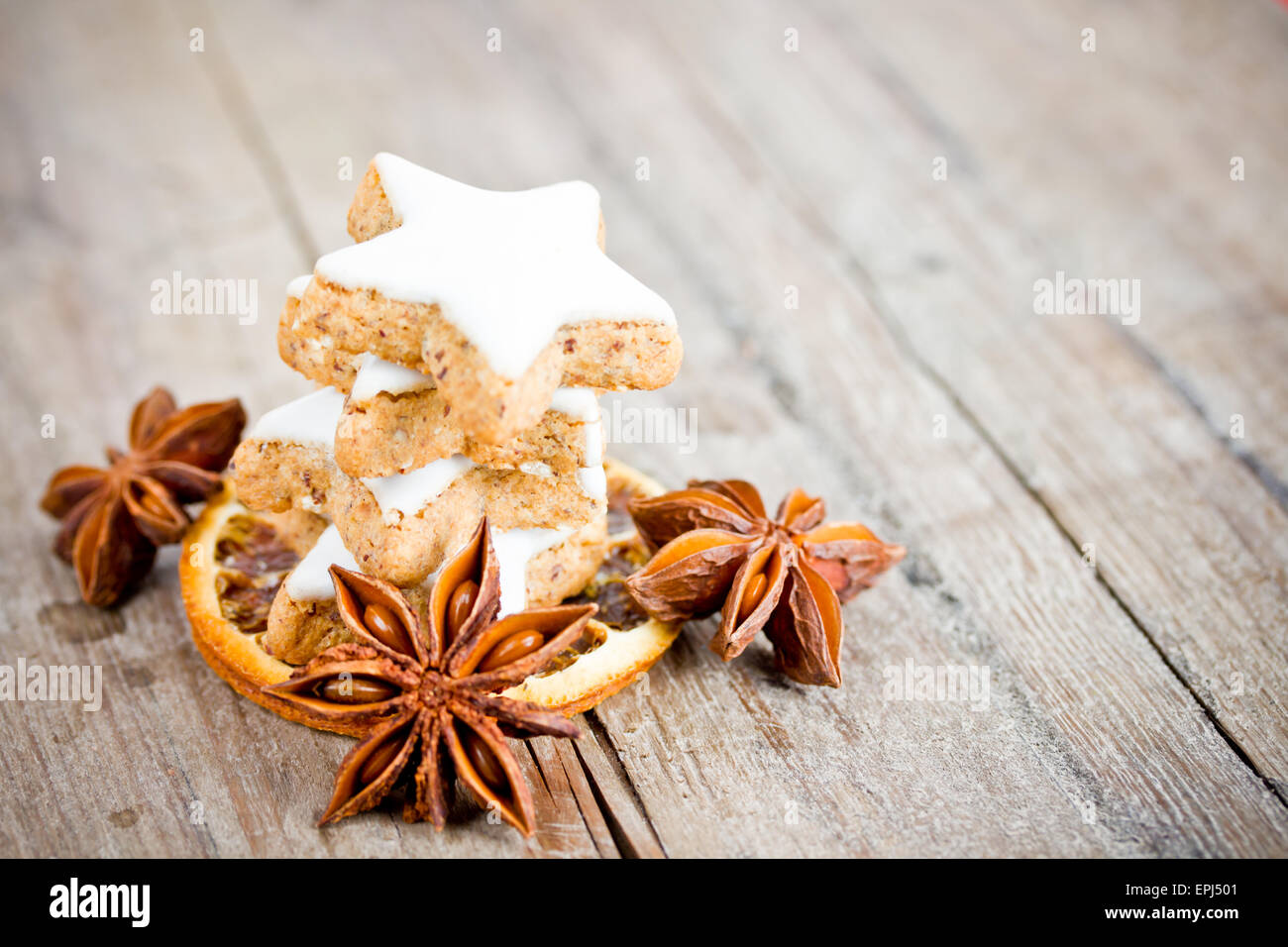 biscuits de Noël Banque D'Images