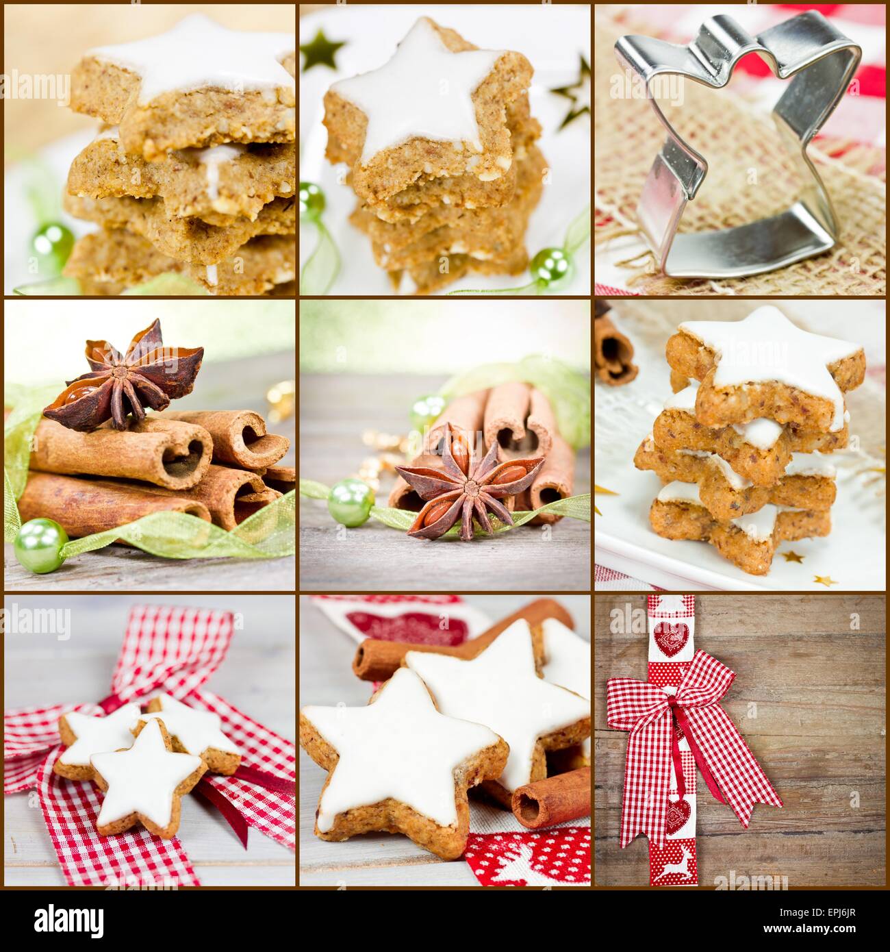 biscuits de Noël Banque D'Images