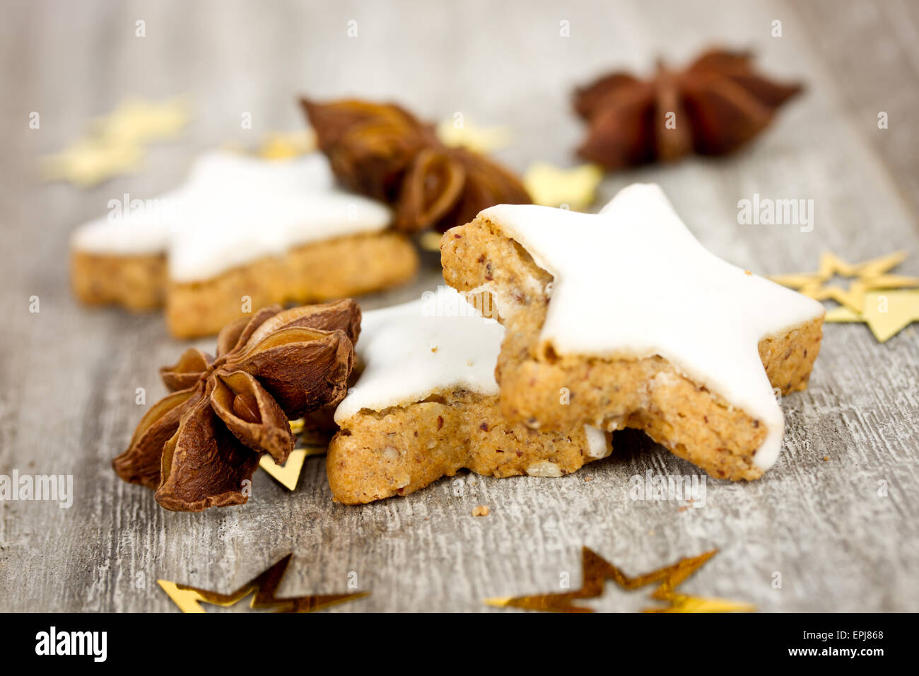 biscuits de Noël Banque D'Images