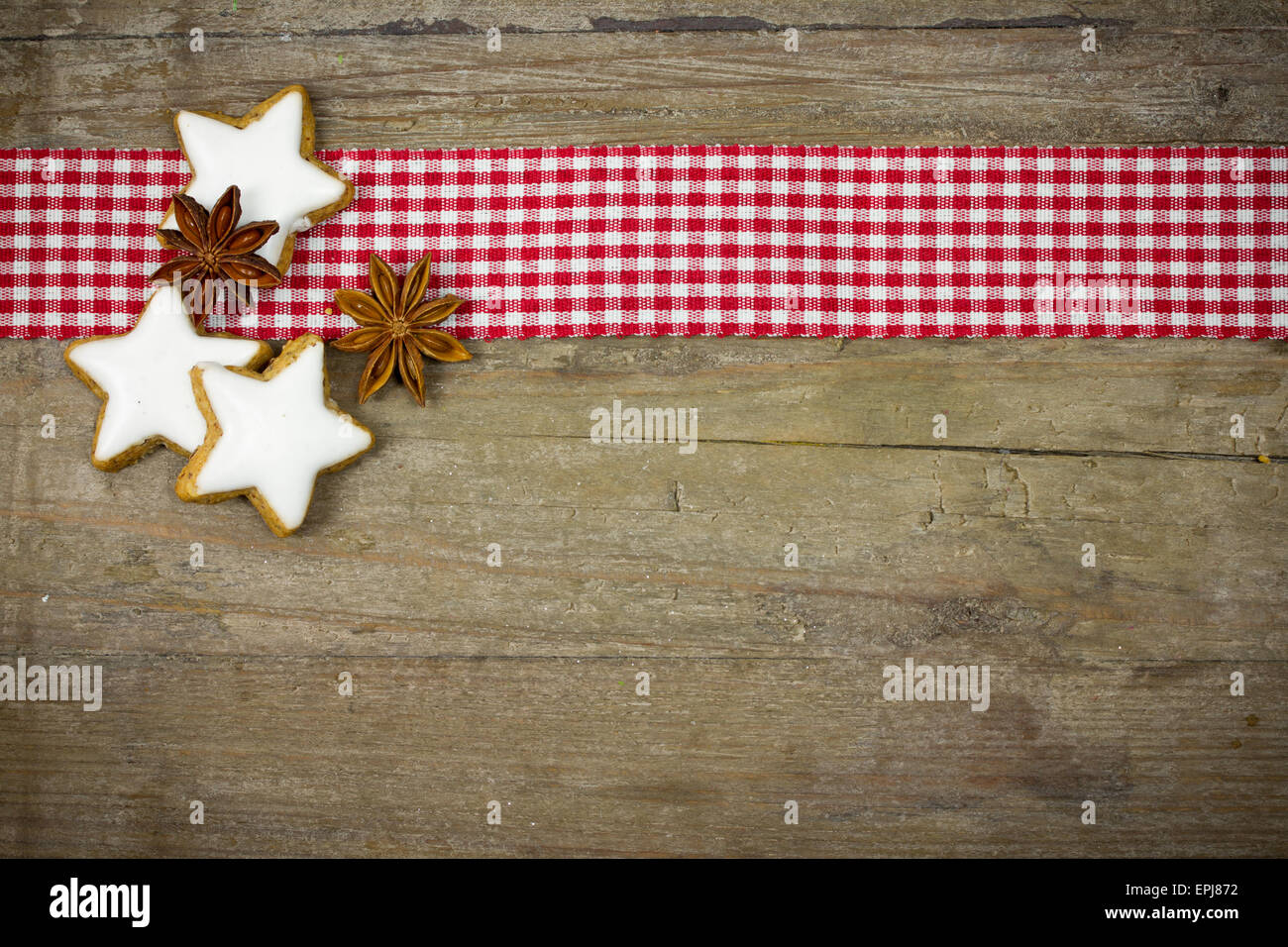 biscuits de Noël Banque D'Images