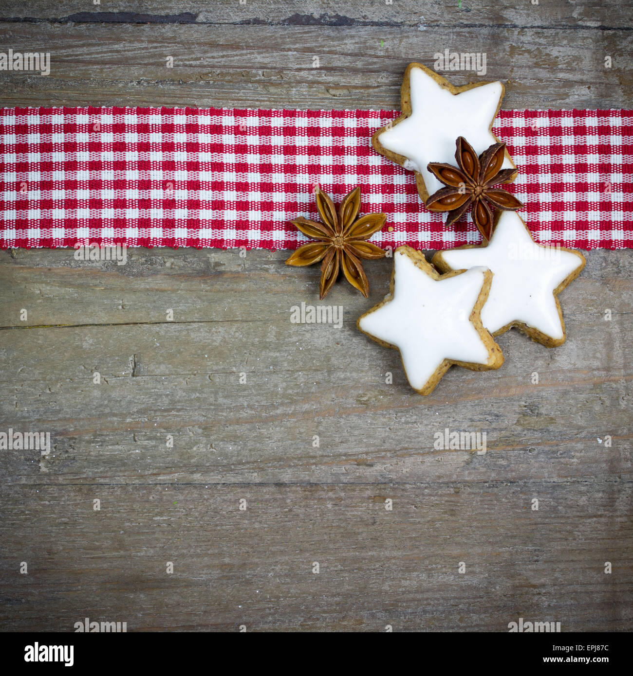 biscuits de Noël Banque D'Images