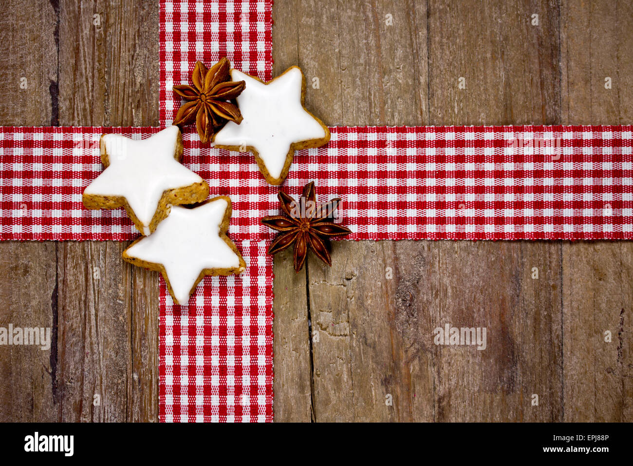 biscuits de Noël Banque D'Images