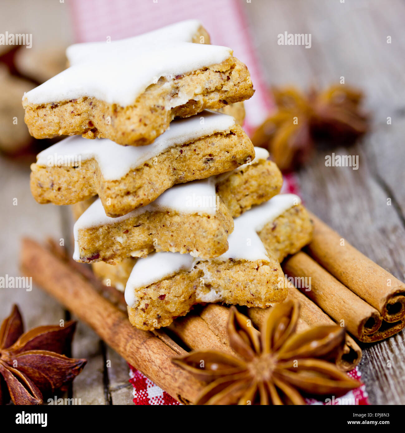 biscuits de Noël Banque D'Images
