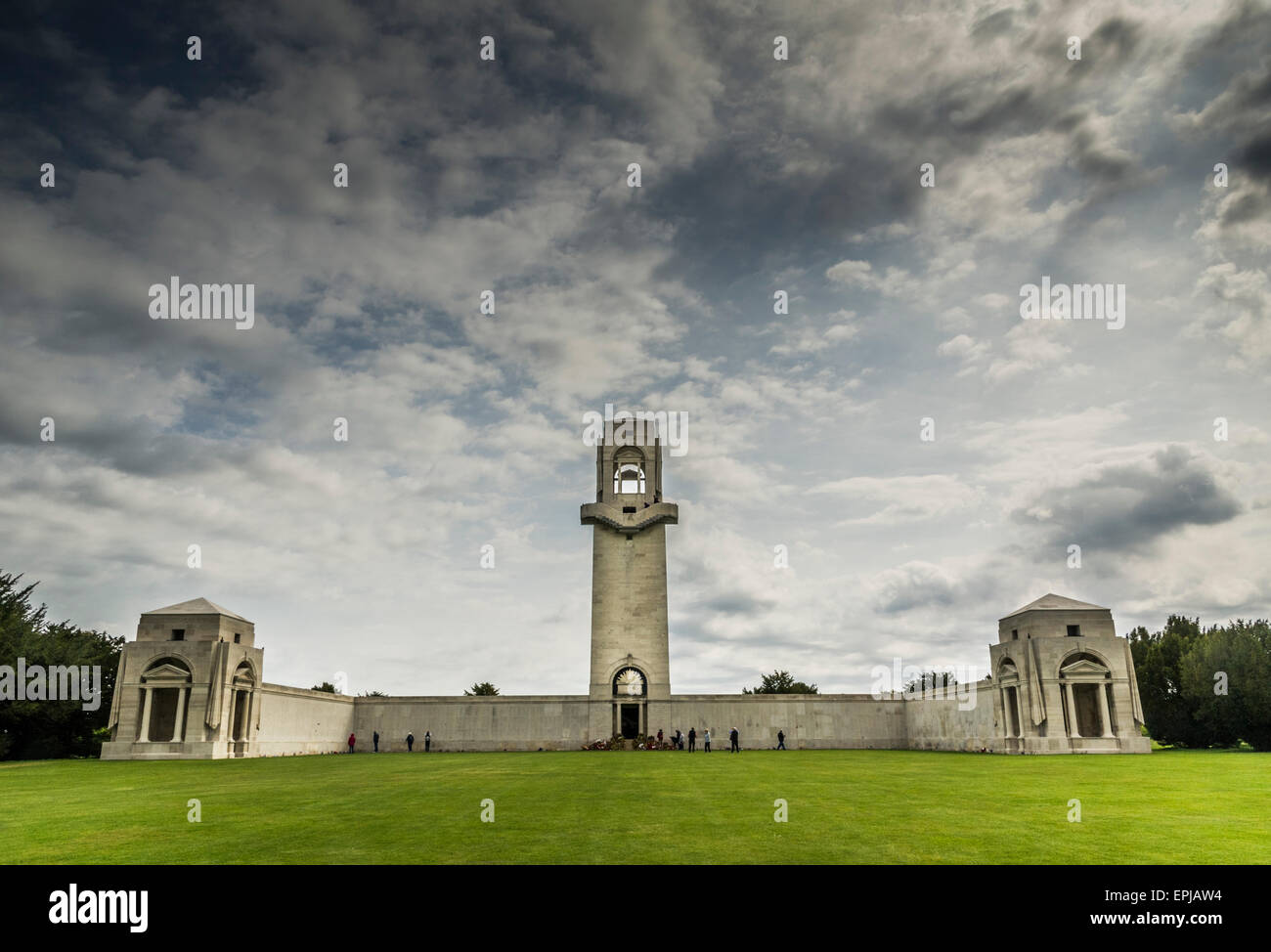 La somme Villers Bretonneux Mémorial National Australien Banque D'Images