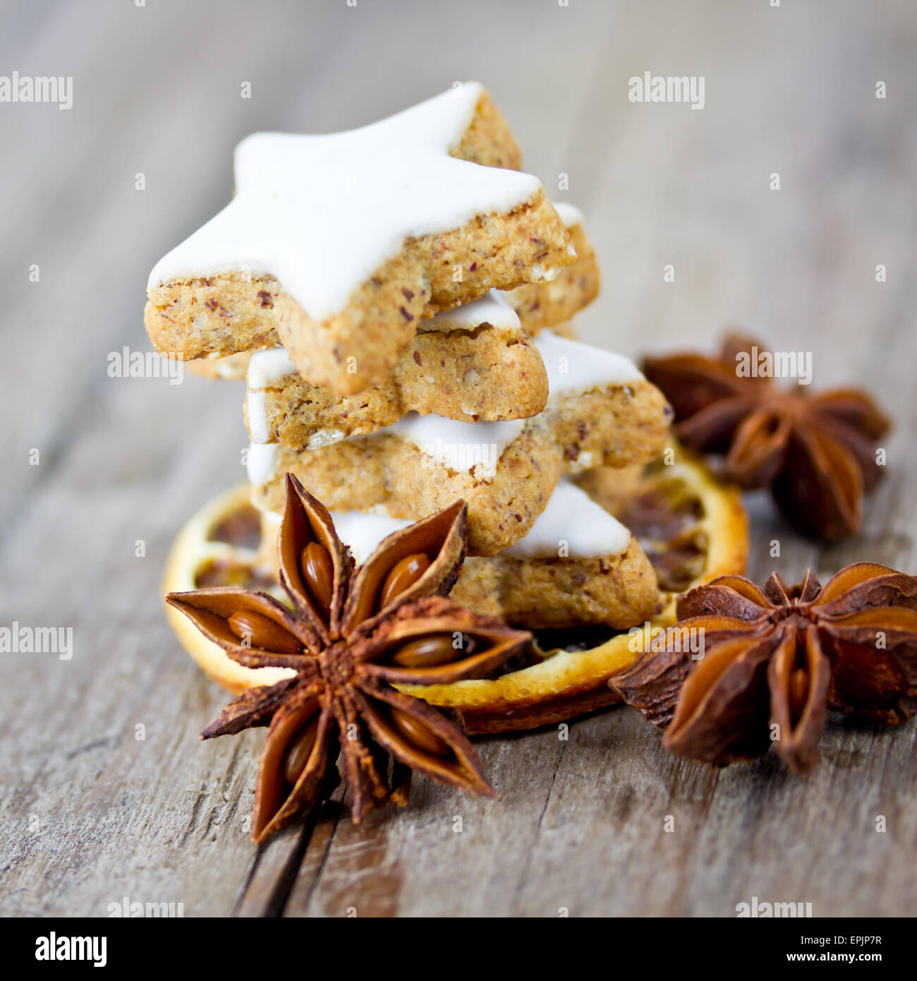 biscuits de Noël Banque D'Images