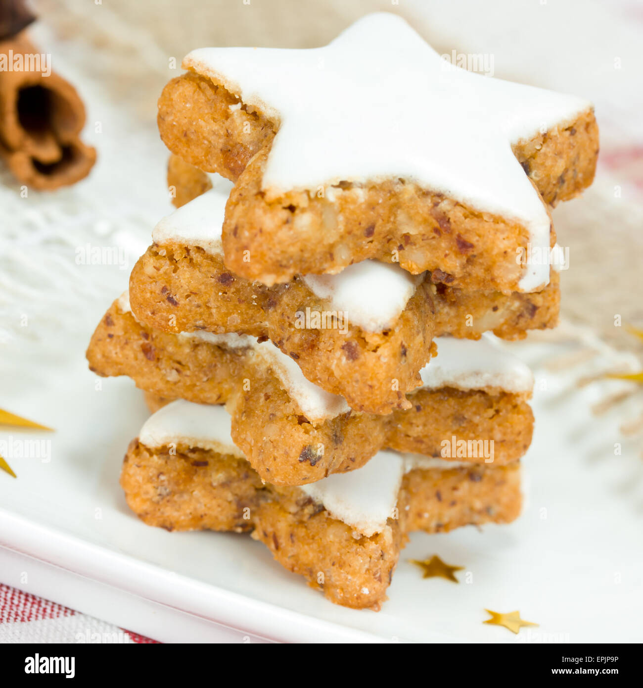 biscuits de Noël Banque D'Images