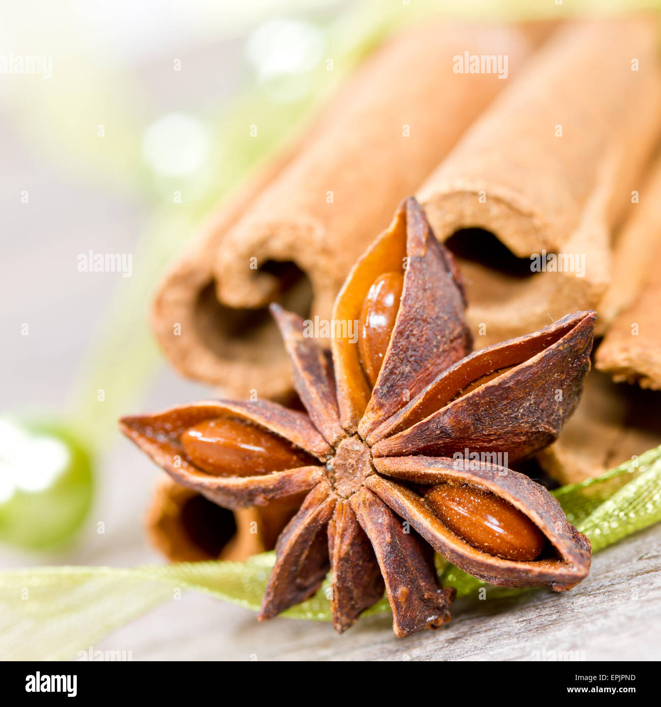 Cannelle et anis Banque D'Images