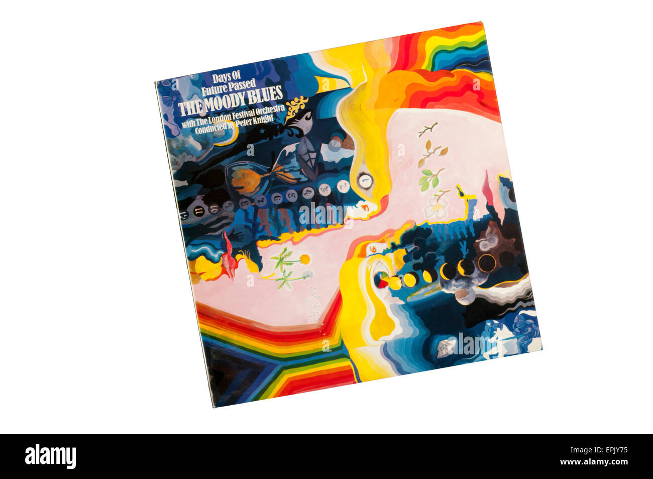 Jours d'avenir réussi est le 2e album et le 1er album de concept par groupe de rock anglais The Moody Blues, sorti en 1967. Banque D'Images