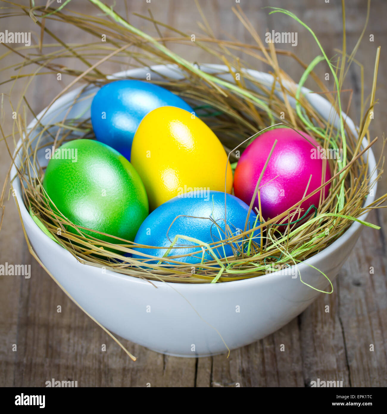 oeufs de Pâques Banque D'Images