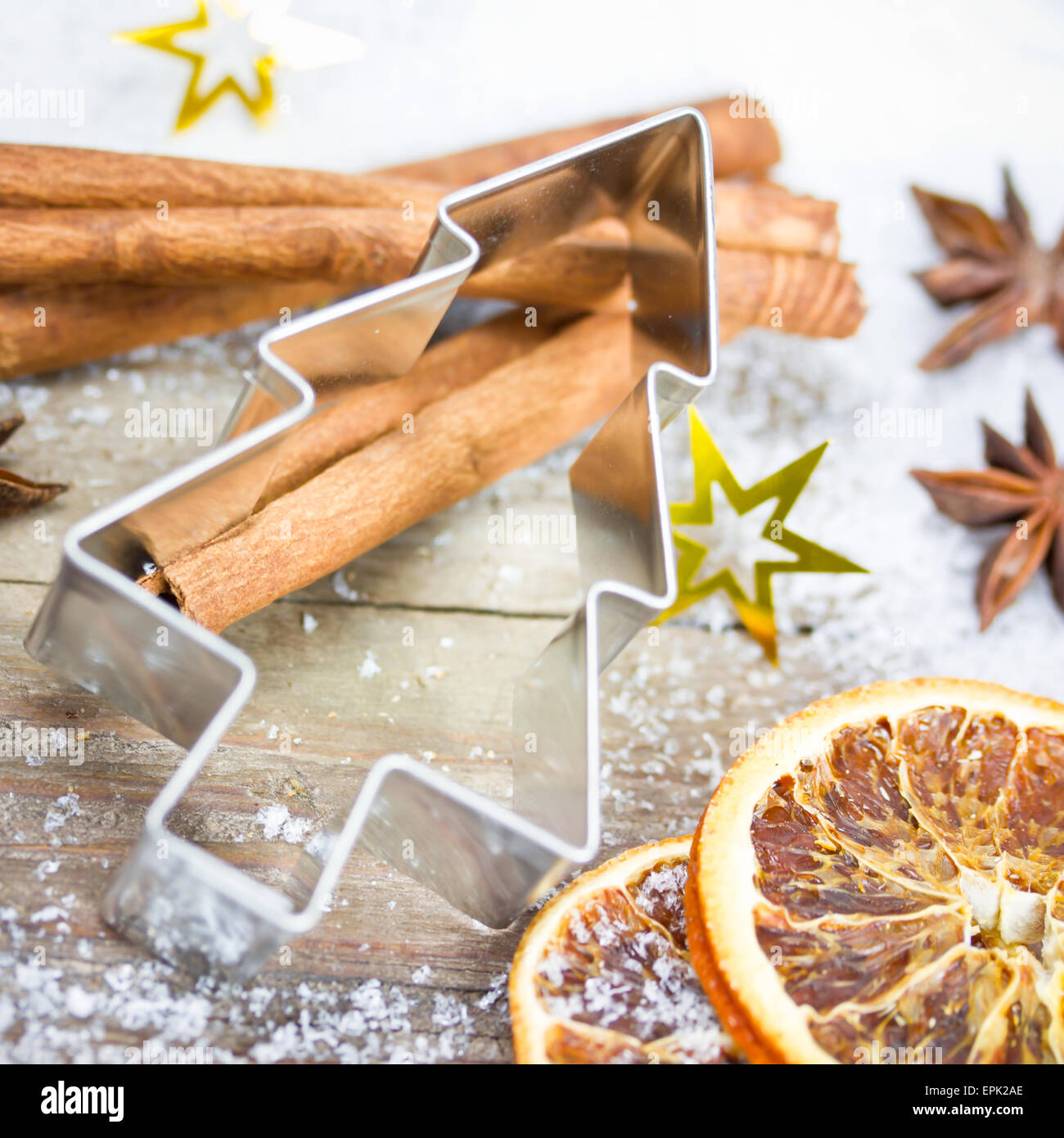 Préparez des biscuits Banque D'Images