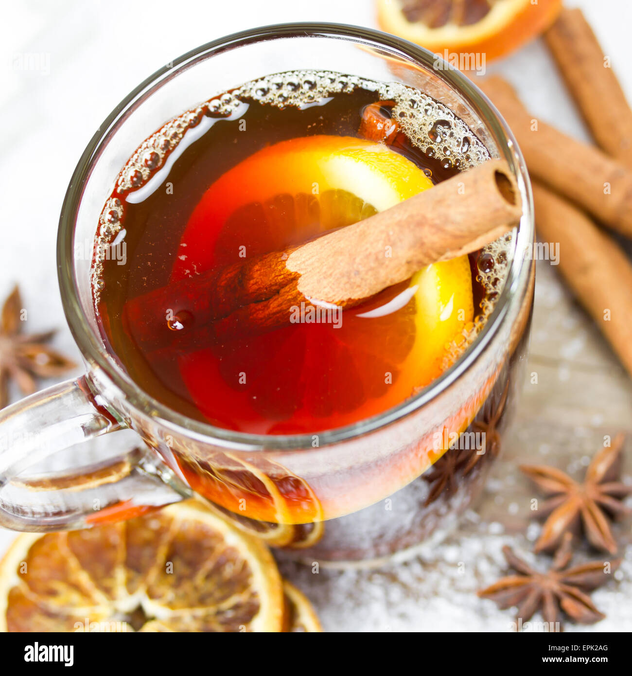 vin chaud Banque D'Images