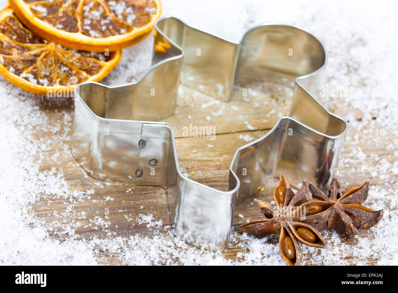 Préparez des biscuits Banque D'Images