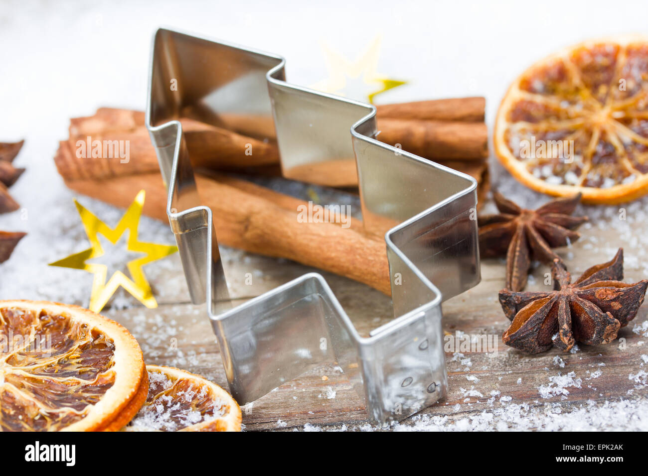 Préparez des biscuits Banque D'Images