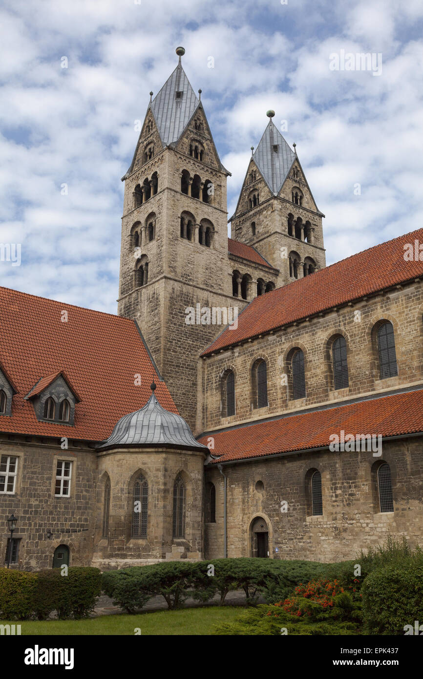 Église Notre Dame Halberstadt Banque D'Images