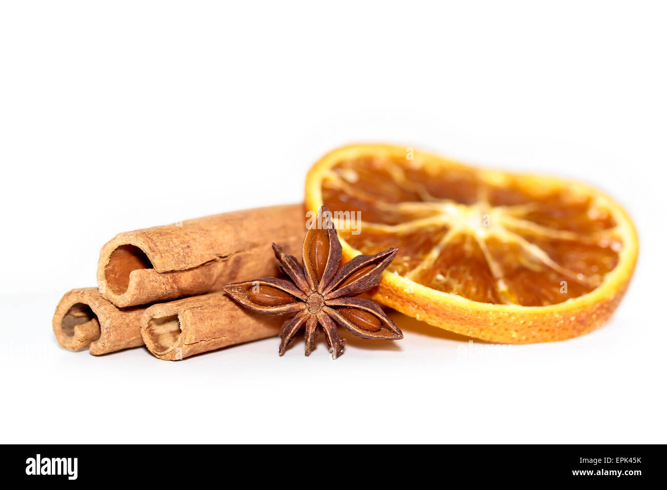 Cannelle et anis Banque D'Images