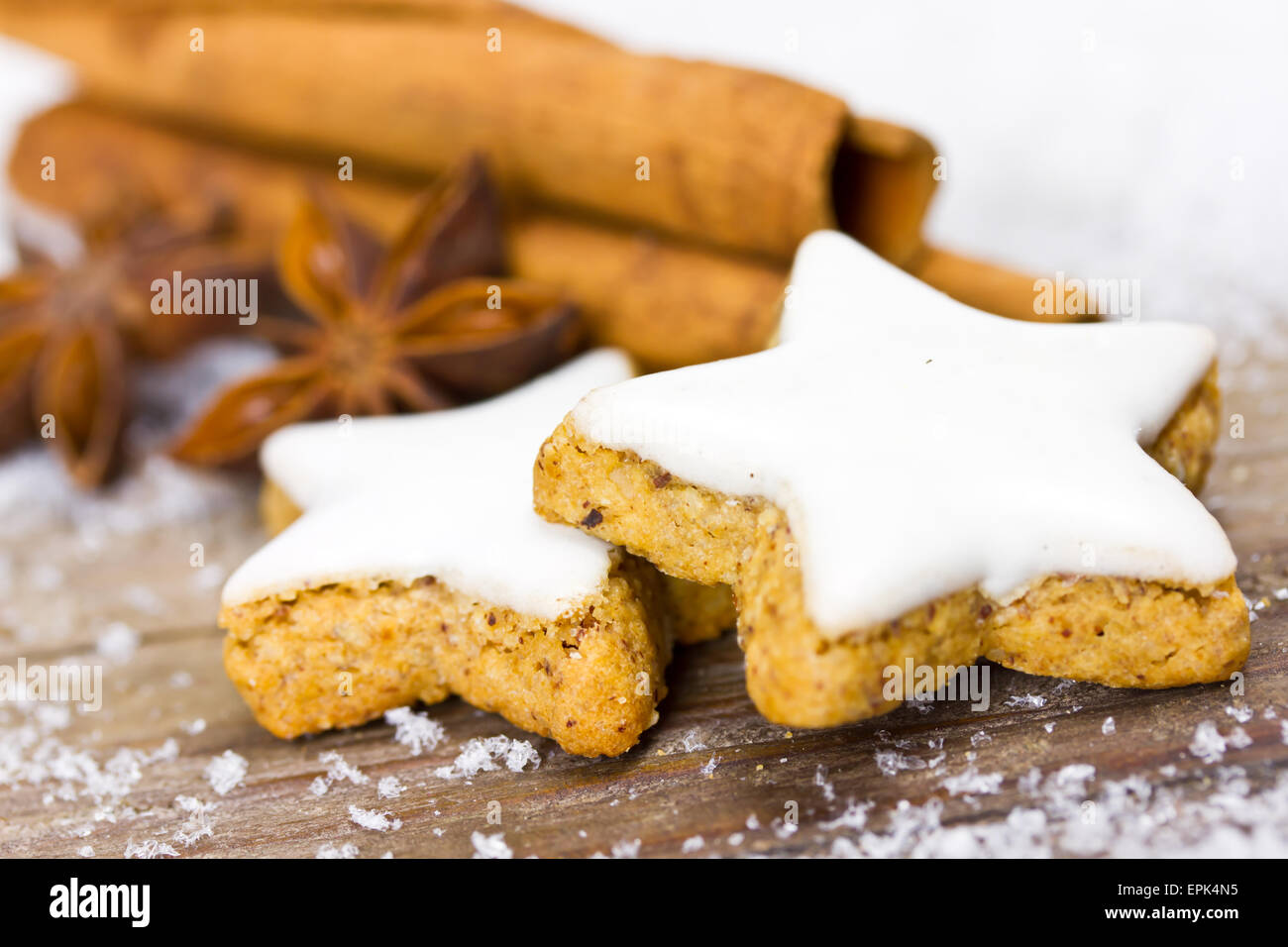 biscuits de Noël Banque D'Images