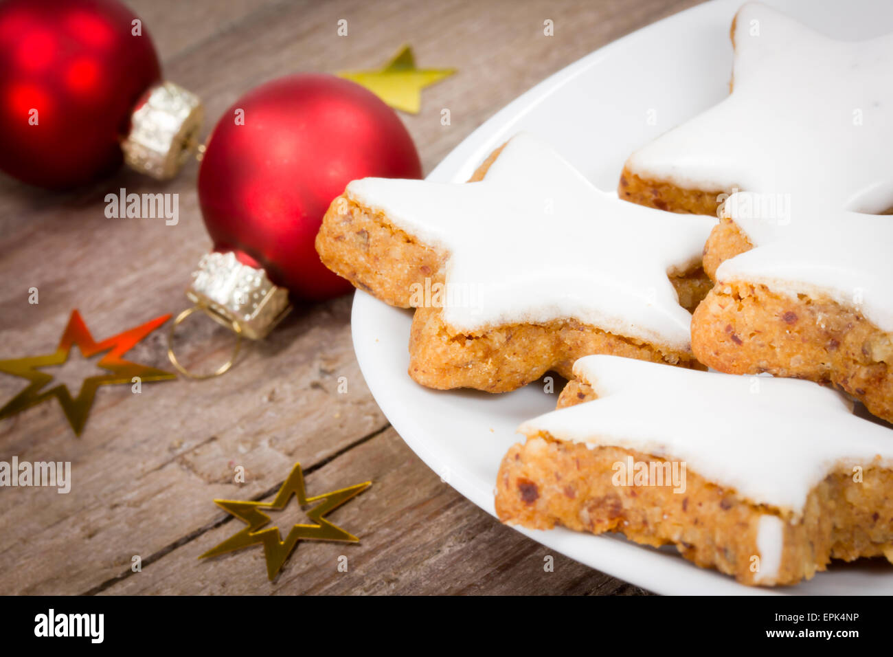 biscuits de Noël Banque D'Images