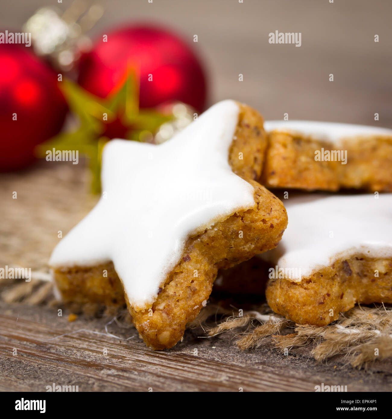 biscuits de Noël Banque D'Images