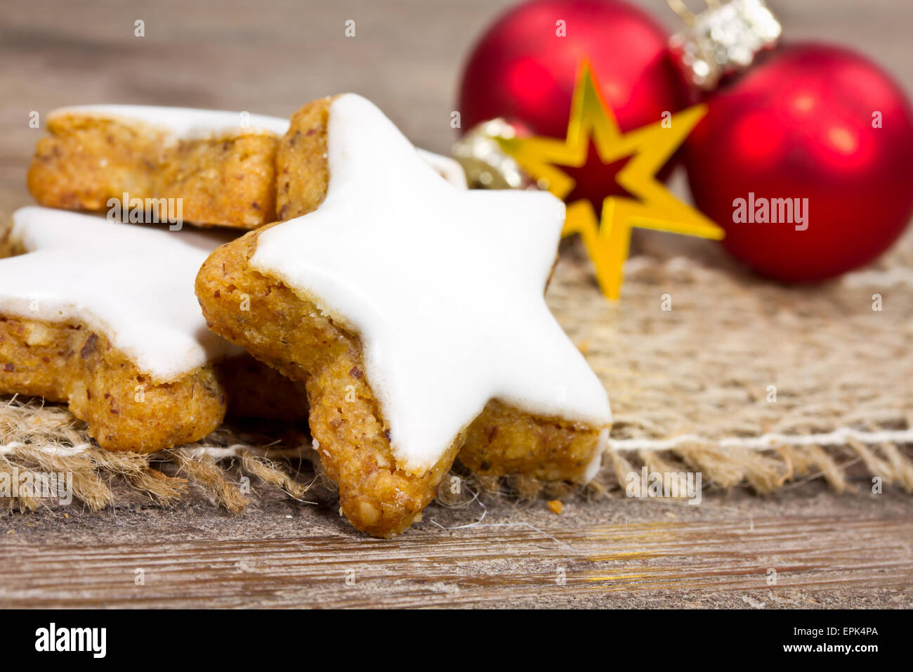biscuits de Noël Banque D'Images