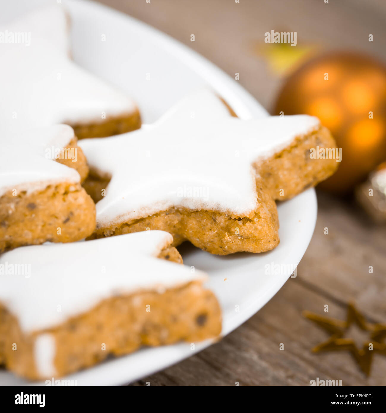 biscuits de Noël Banque D'Images