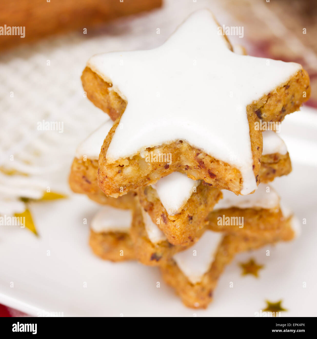 biscuits de Noël Banque D'Images