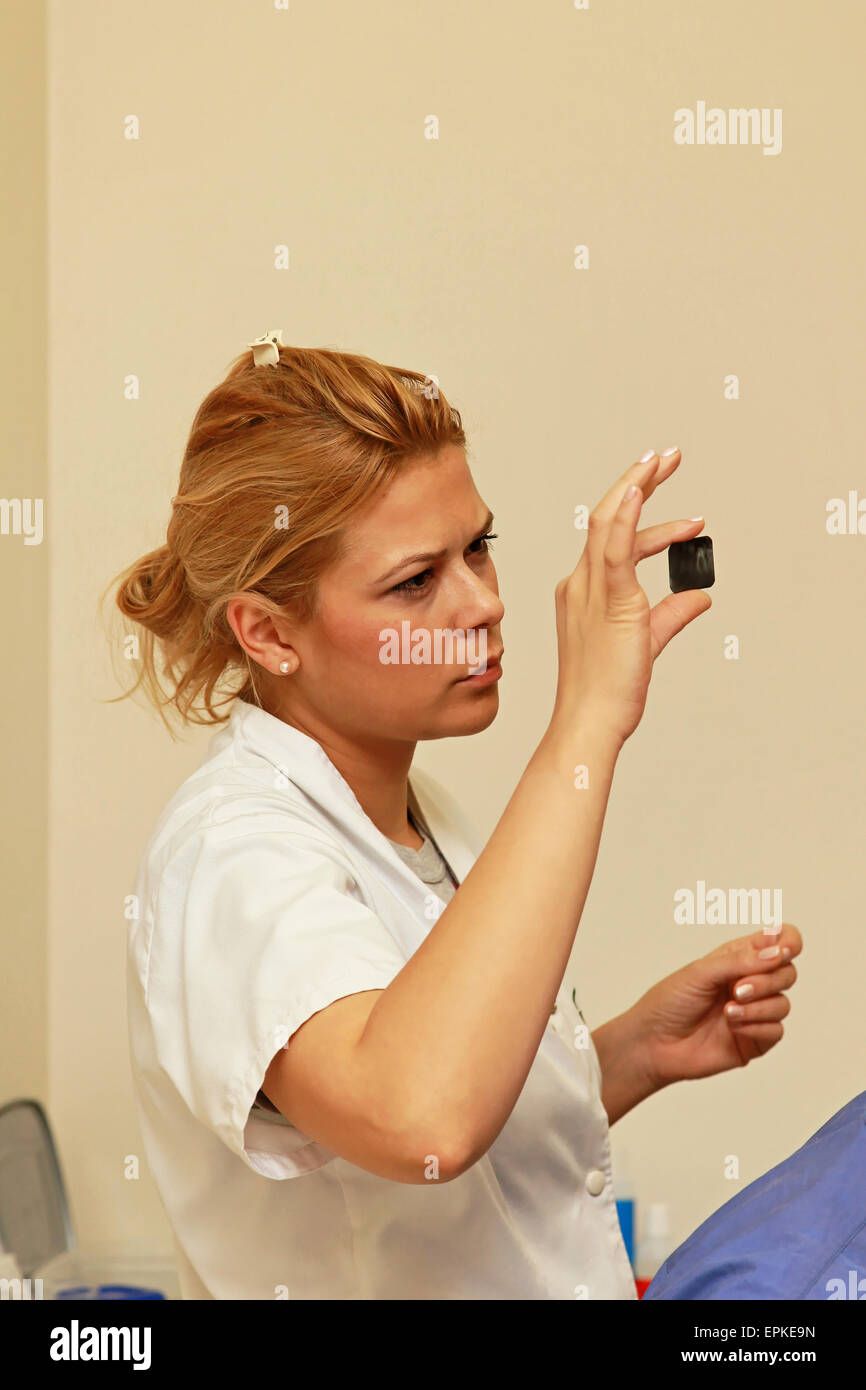 Dent de rayons x Banque D'Images