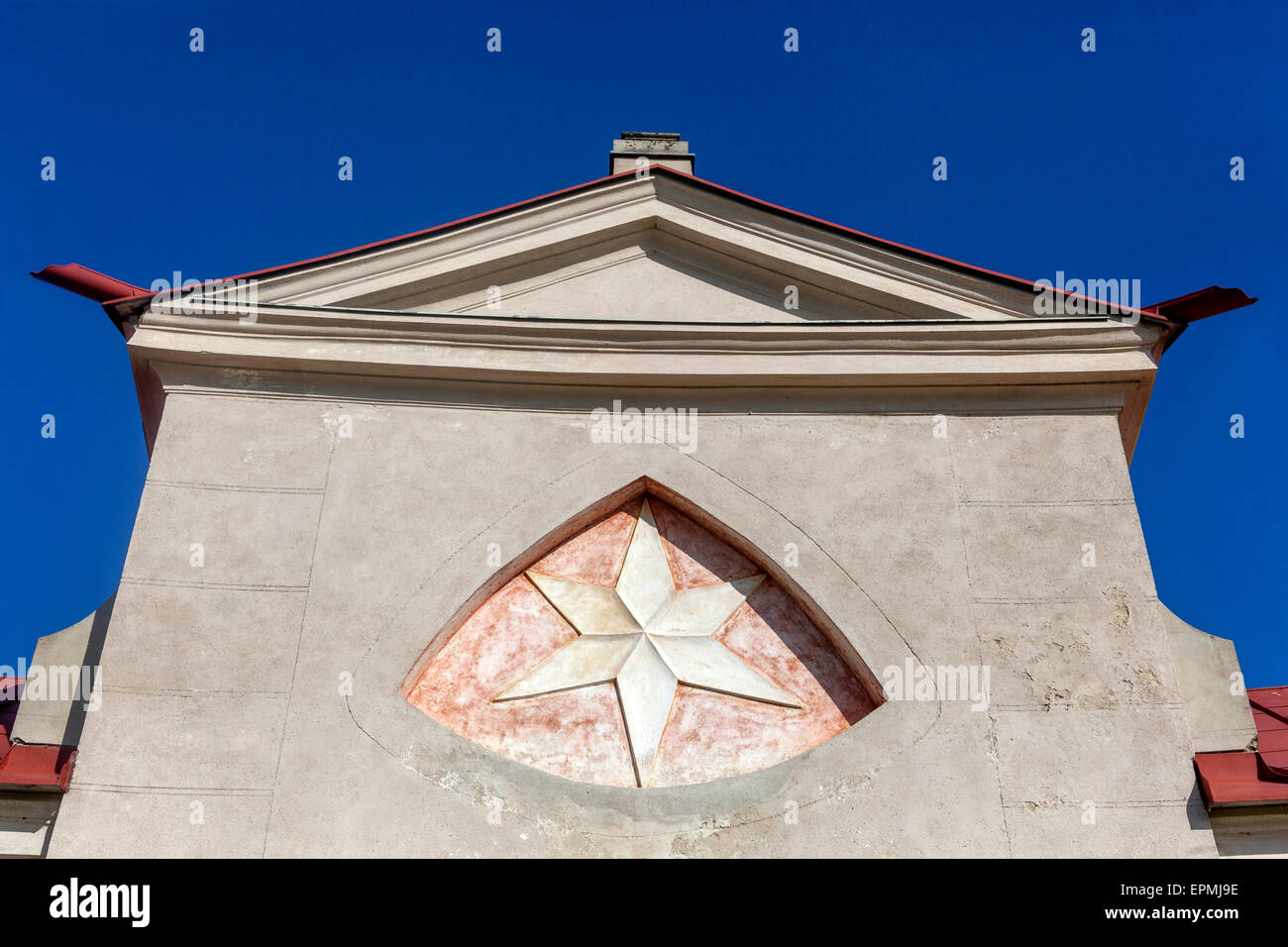 Église de pèlerinage de saint Jean Népomucène, Zelena Hora, Zdar Nad Sazavou, Moravie, site du patrimoine mondial de l'UNESCO, la République tchèque, l'Europe Banque D'Images