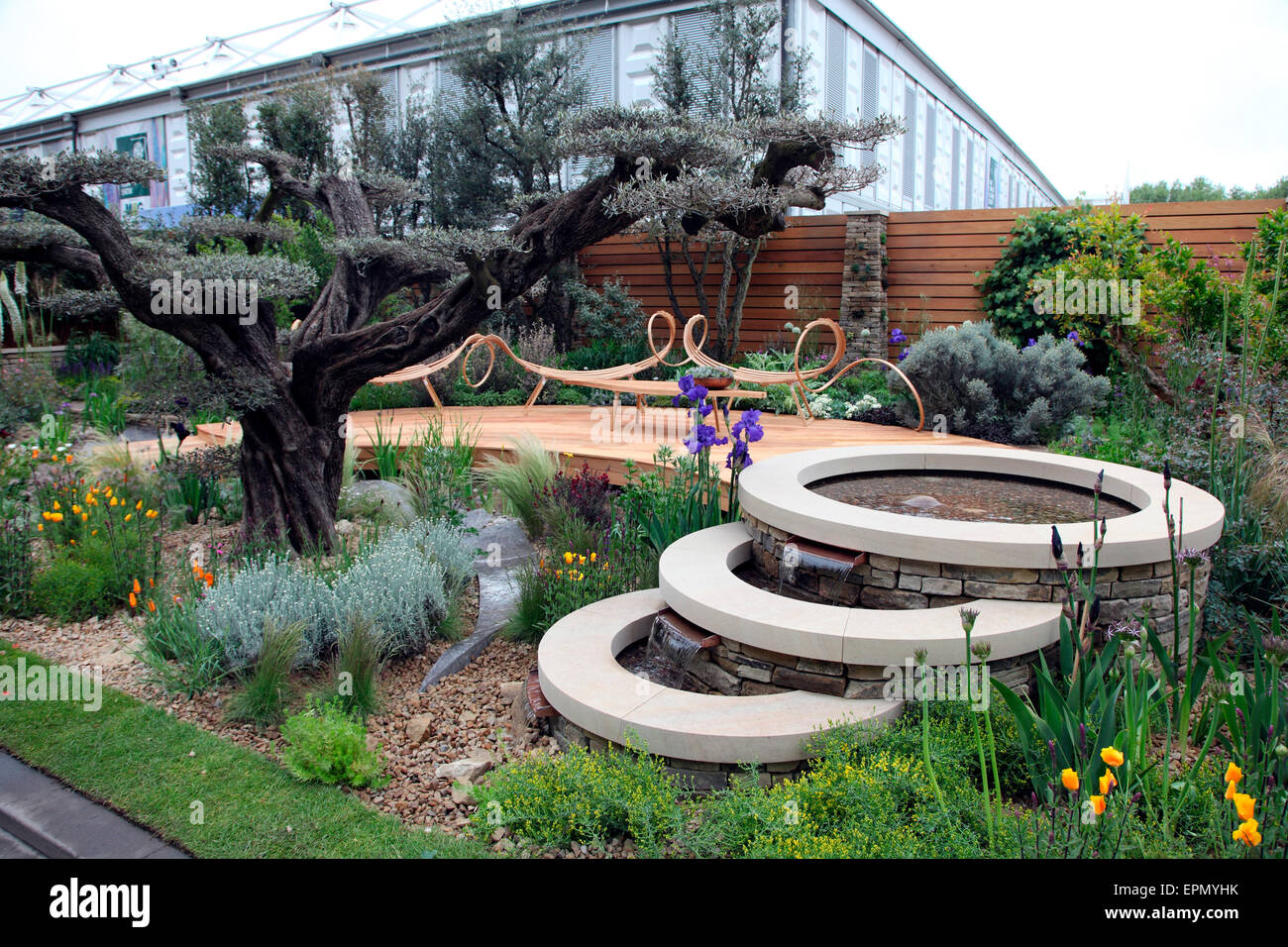 Banque Royale du Canada montrent le Jardin Jardin de RHS Chelsea Flower Show 2015 Banque D'Images