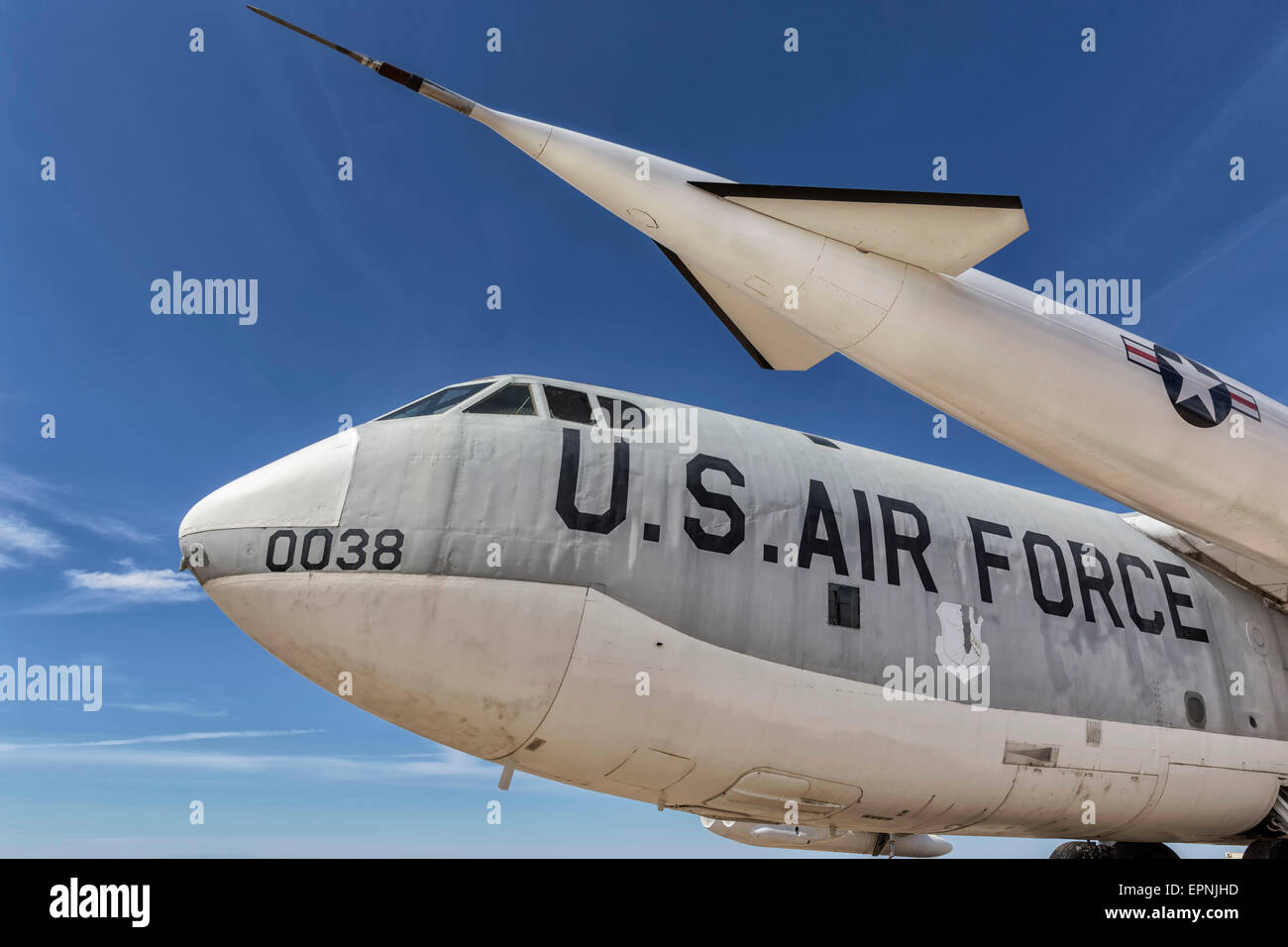 Bombardier Boeing B52 Stratofortress de l'USAF Banque D'Images