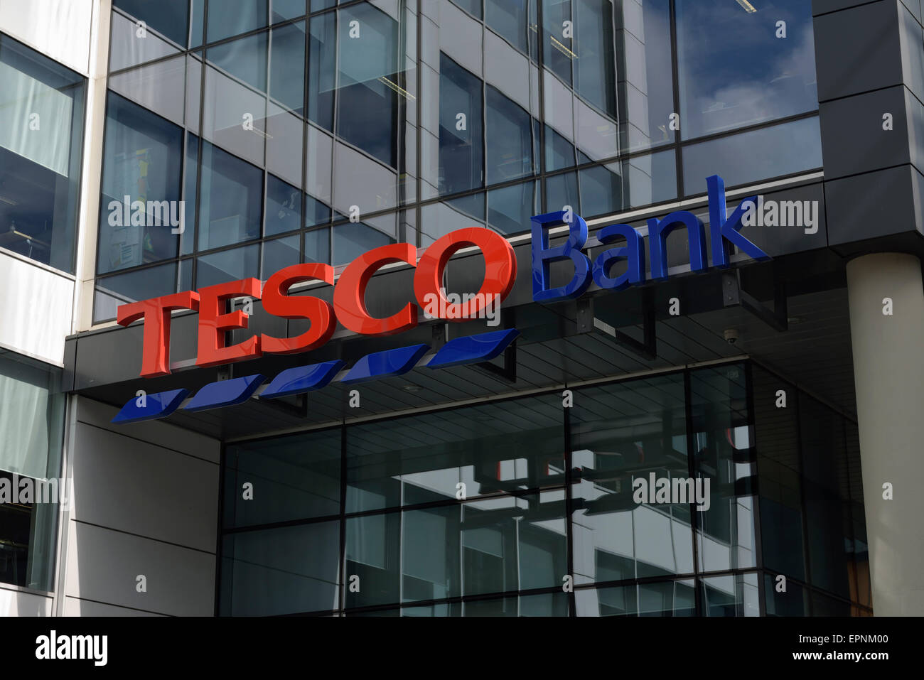 Banque Tesco Glasgow Scotland UK Banque D'Images