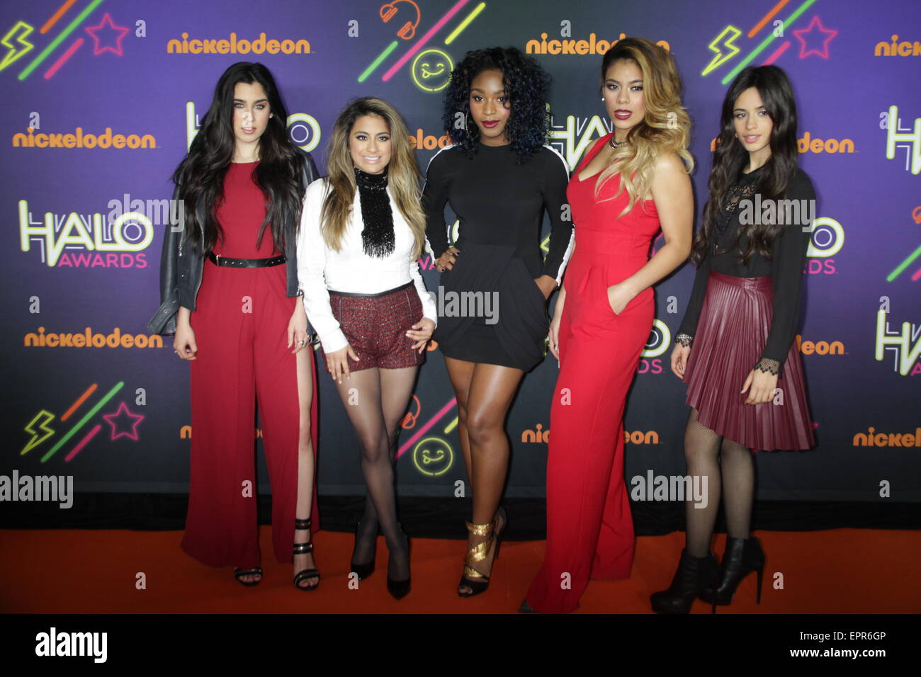 HALO Awards Nickelodeon au Pier 36 à New York City avec : Lauren Jauregui,Brooke allié Hernandez,Hamilton,Normani Dinah Jane Hansen,et Camila Cabello de cinquième harmonie où : New York City, New York, United States Quand : 15 novembre 2014 Crédit : Joel Ginsburg/WENN.com Banque D'Images