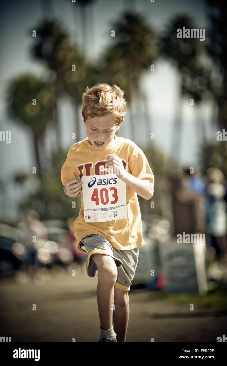 Peabody Charter School 2009 Run Banque D'Images