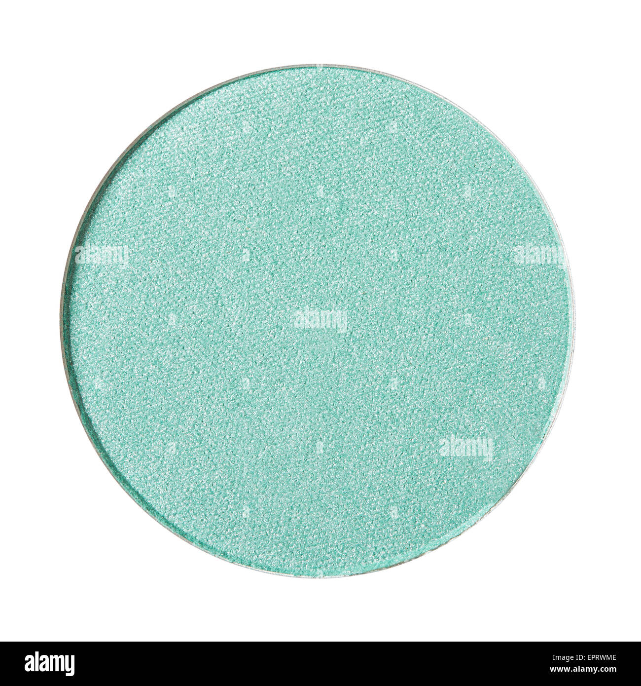 L'ombre d'oeil vert, cosmétiques composent Banque D'Images