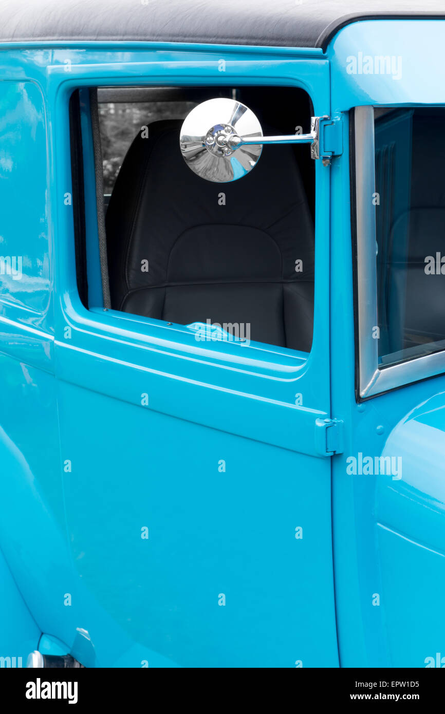 Close-up of détails de vintage voitures américaines Banque D'Images