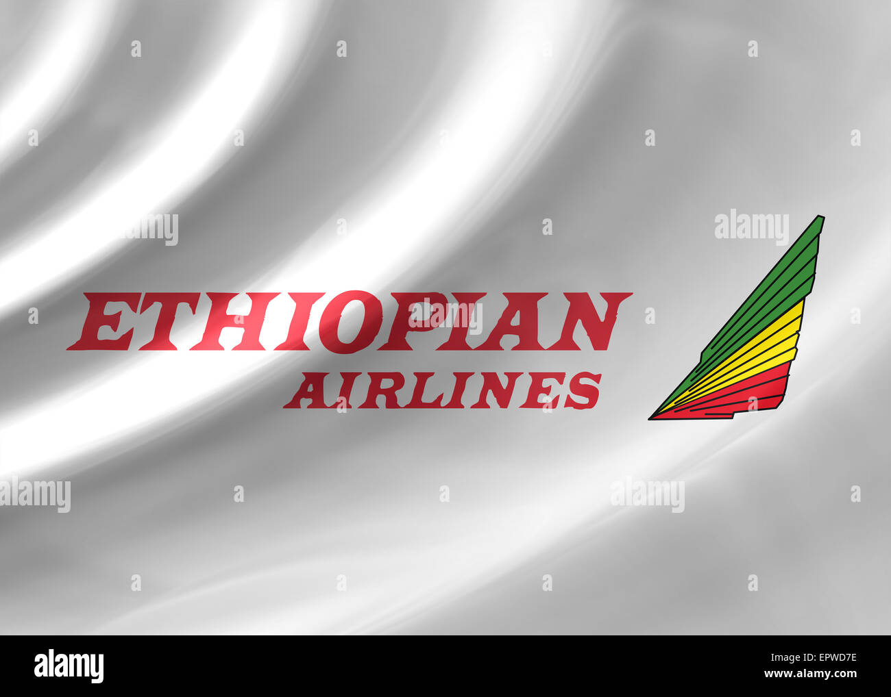 Ethiopian Airlines icône symbole du drapeau emblème logo sign Banque D'Images