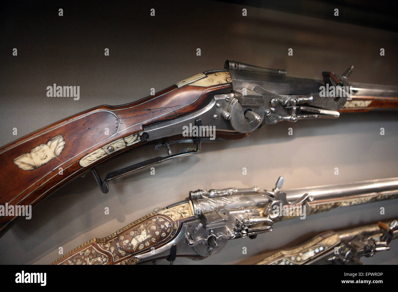 Pistolets de duel Banque D'Images