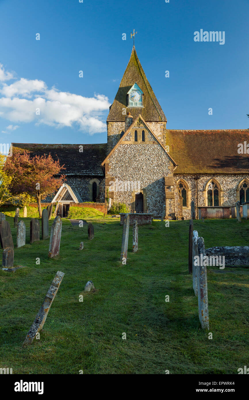 St Margaret's Church in Ditchling, East Sussex, Angleterre. Banque D'Images