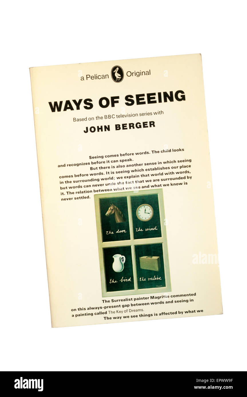 Un dvd copie de manières de voir par John Berger. Conception de la couverture par Richard Hollis. Banque D'Images