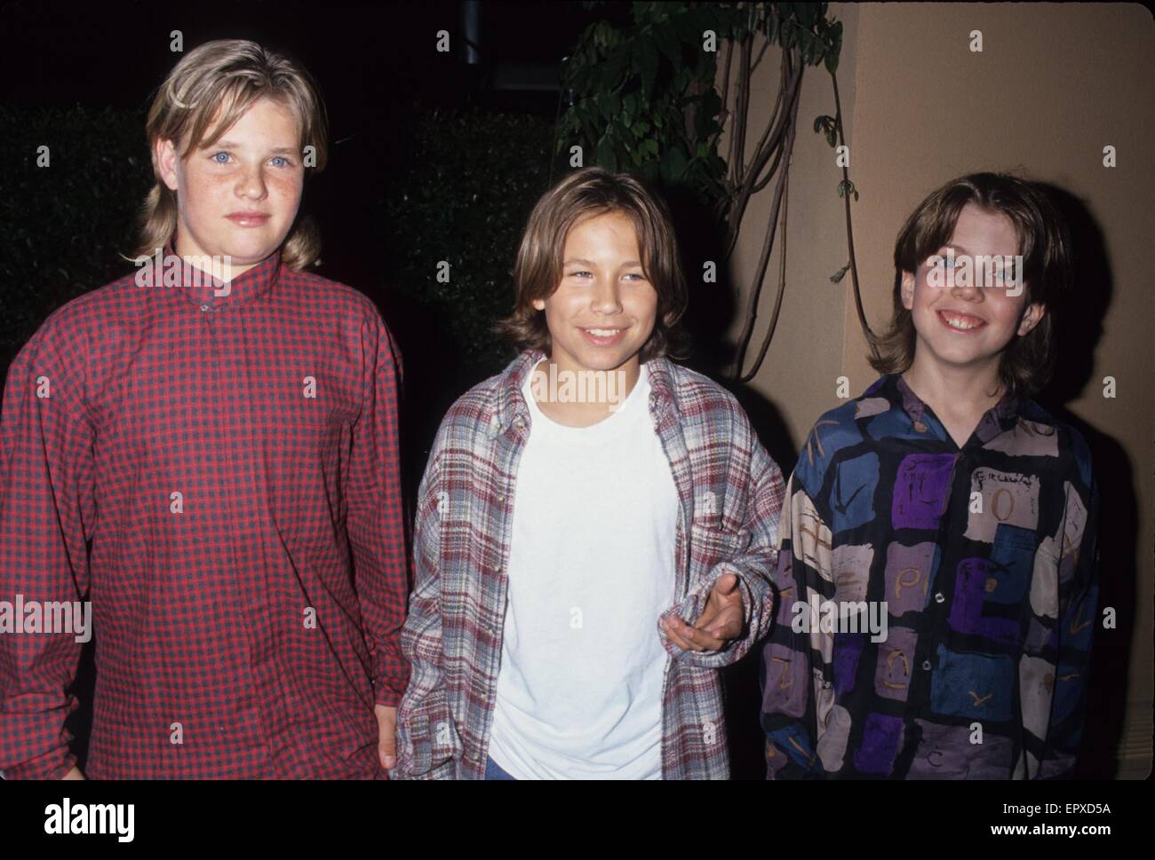 JONATHAN TAYLOR THOMAS Zachery Ty Bryan Taran Noah Smith, 1995. © Lisa