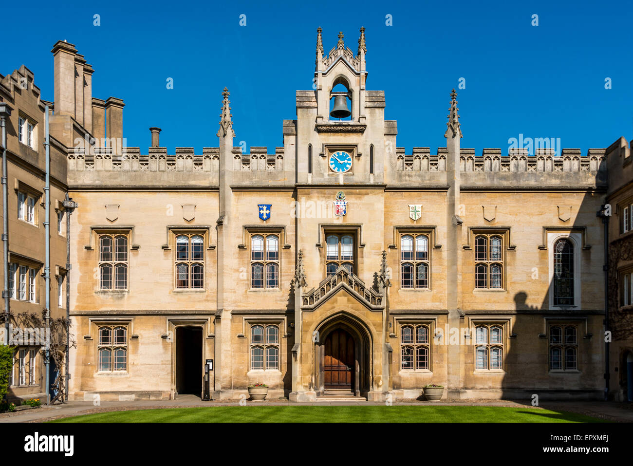 Sidney Sussex College de l'Université de Cambridge. Banque D'Images