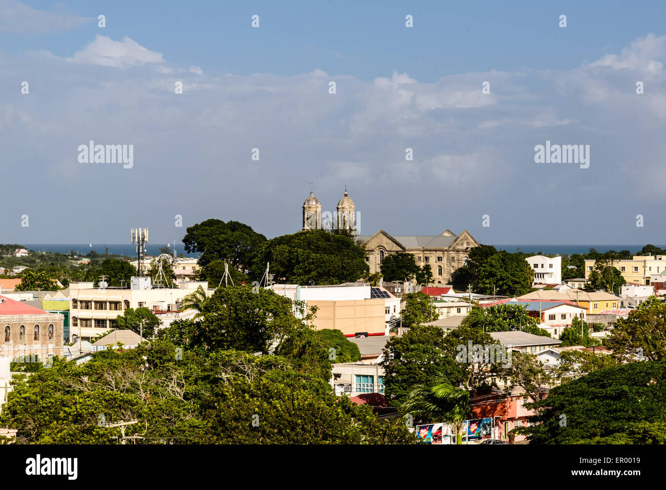 Cathédrale Saint-Jean le Divin, Saint John's, Antigua Banque D'Images