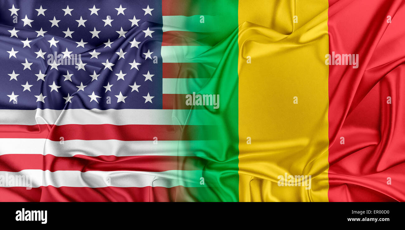 É.-u. et au Mali Banque D'Images