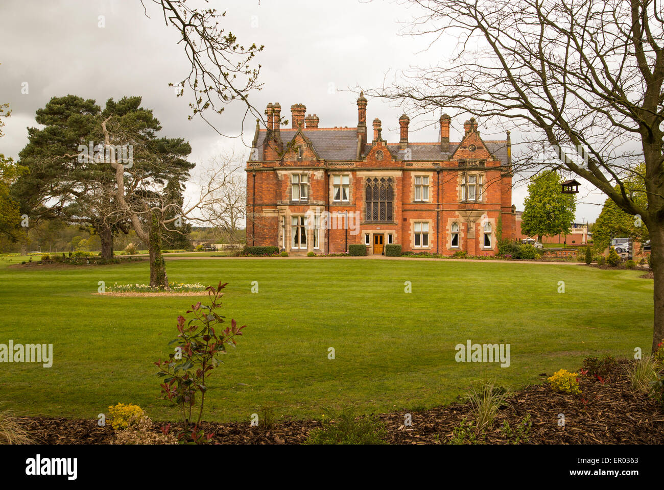 Avis de Rockliffe Hall près de Darlington Banque D'Images