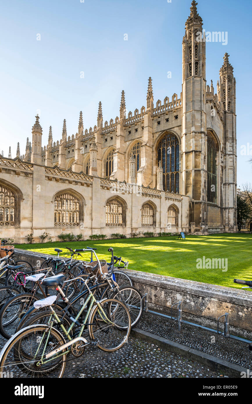 King's College est un collège de l'Université de Cambridge, Royaume-Uni Banque D'Images