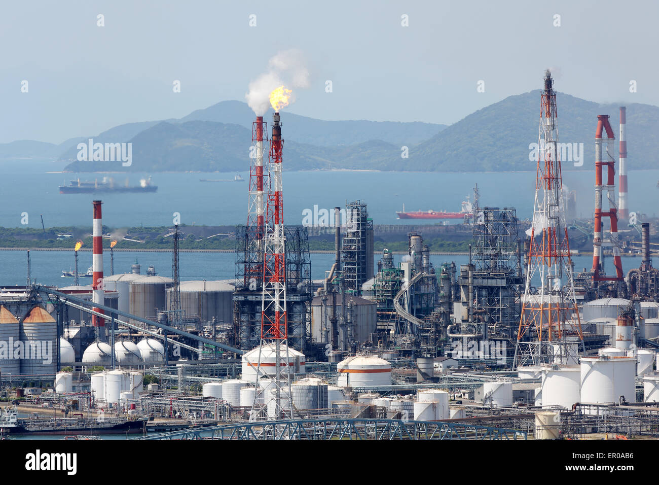 zone industrielle Banque D'Images