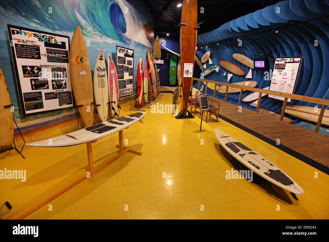 Musée Mondial du Surf. Torquay, Victoria, Australie. Banque D'Images